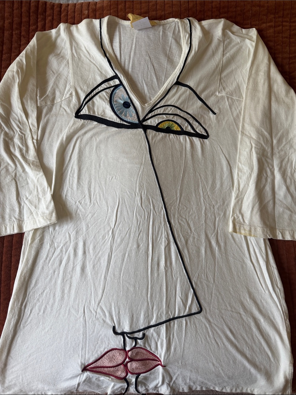 HUGUETTE CALAND x HAMMER MUSEUM Tête-a-Tête Women’s Caftan